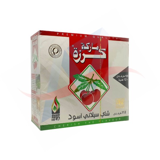 Thé Cherry brand sachets Ceylan X112