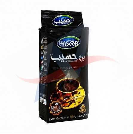Café moulu à la cardamome extra Haseeb (noir) 500g