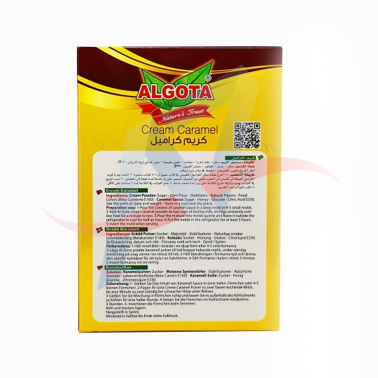 Crème  caramel Algota 80g