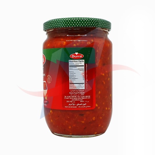 Concentré de piment fort Durra 700g