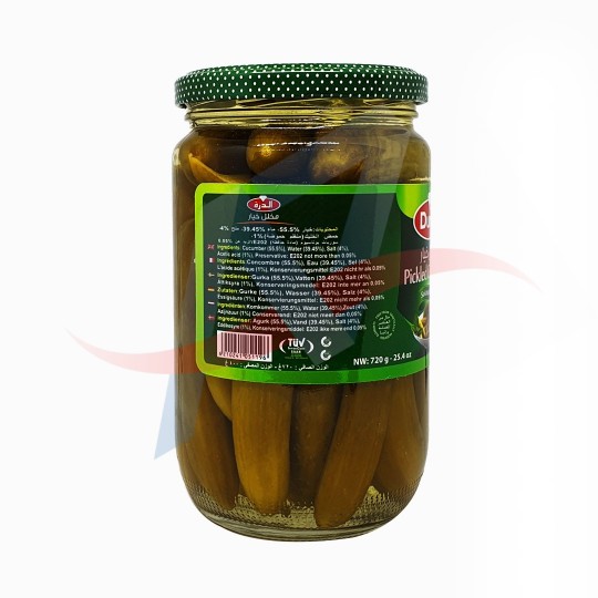 Concombres marinés Durra 720g
