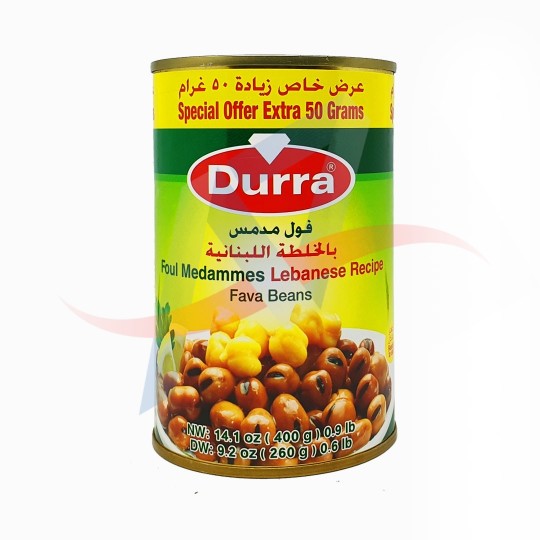 Foul medammas Durra recette libanaise 400g