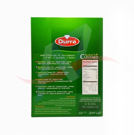 Custard nature Durra 160g