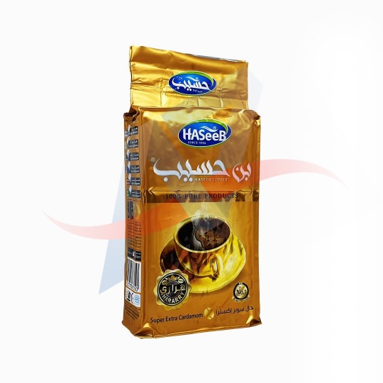 Café moulu à la cardamome Haseeb (Golden) 500g