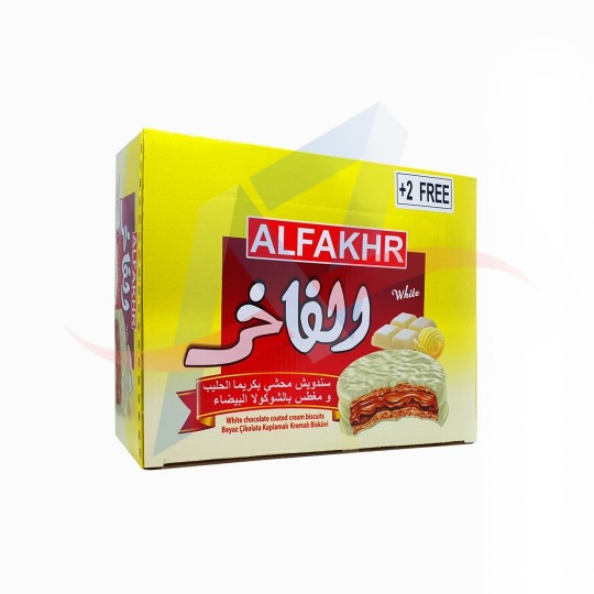 Biscuit au chocolat blanc Fakhr 24 pièces