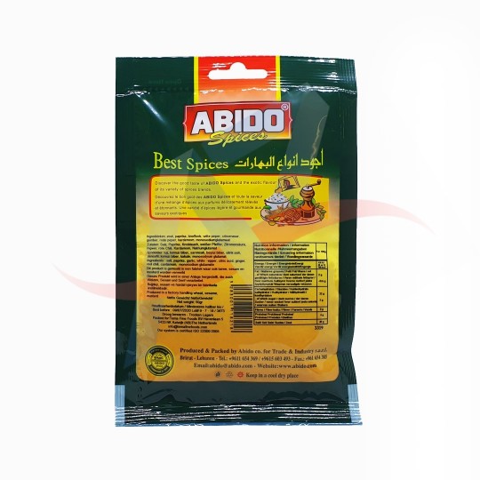 Épices chiche taouk Abido 50g