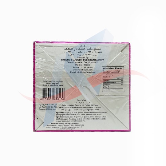 Chewing gum sharawi fruit 250g