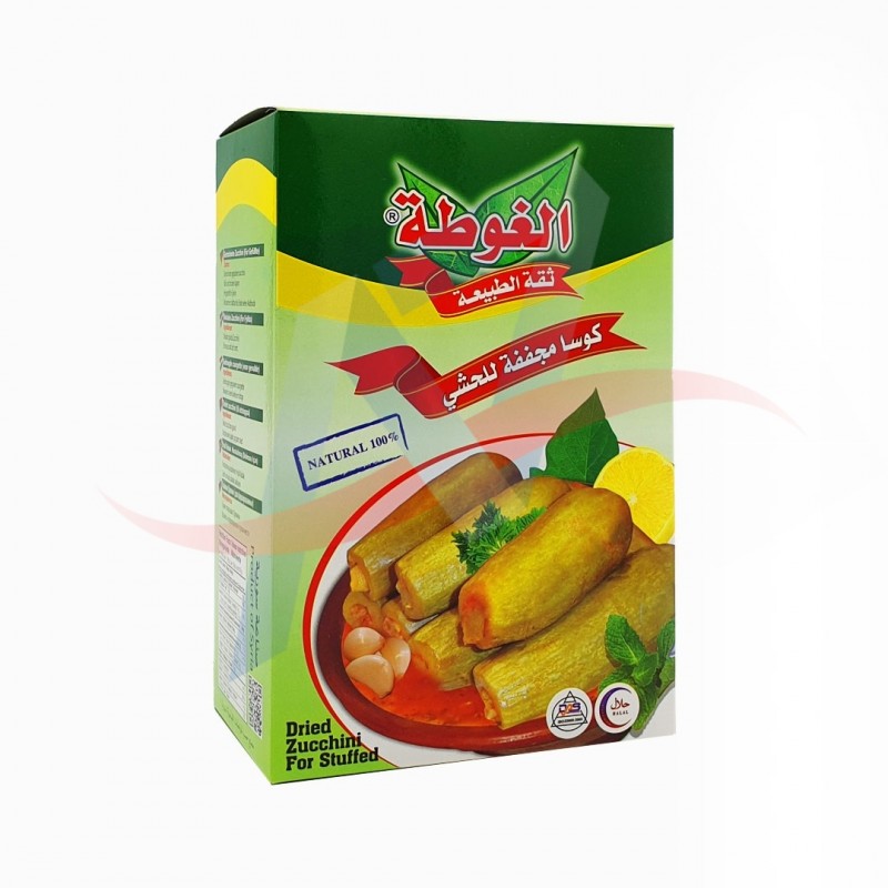 Courgettes creusées séchées 150g Algota
