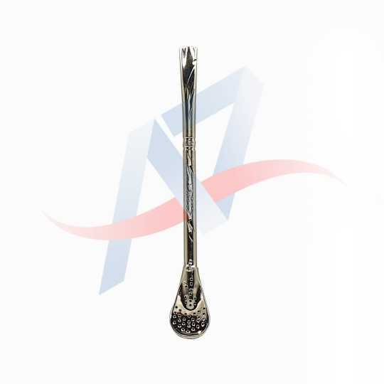 PAILLE A MATE ARGENTE