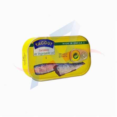 Sardines à l'huile Yakout 125g