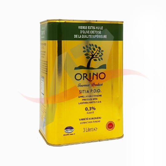 Huile d'olive grecque crete ORINO 3 litres