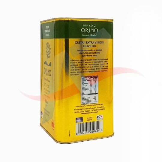 Huile d'olive grecque crete ORINO 3 litres