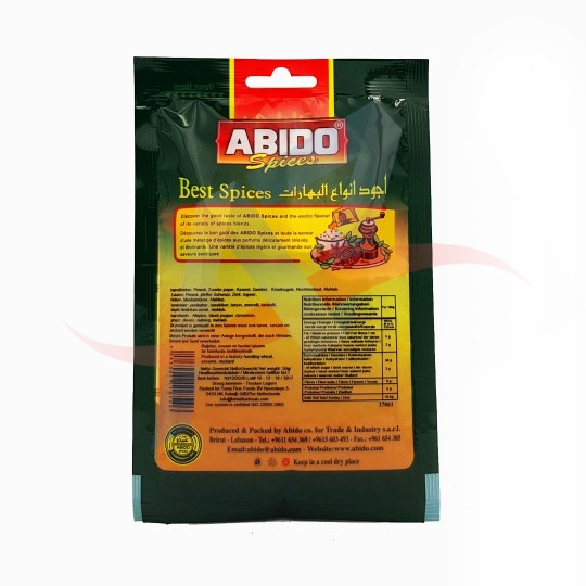 Sept épices Abido 50g