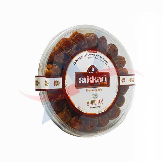 Dattes Sukari d’Arabie Saoudite Premium 600g