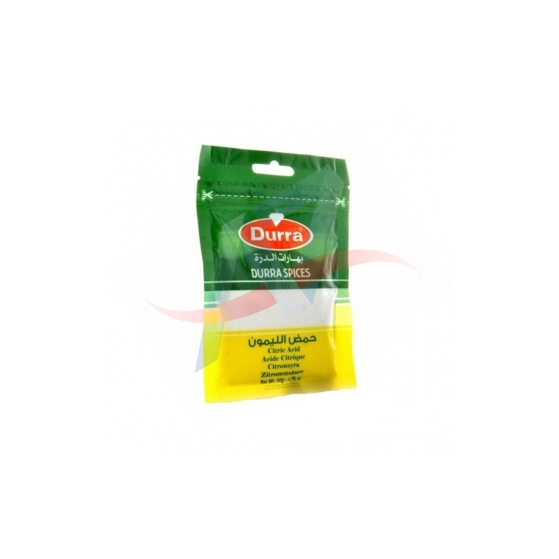 Acide citrique Durra 50g CT12