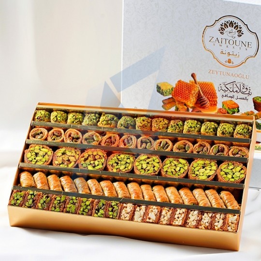 Assortiment de Baklava mixte au miel Extra