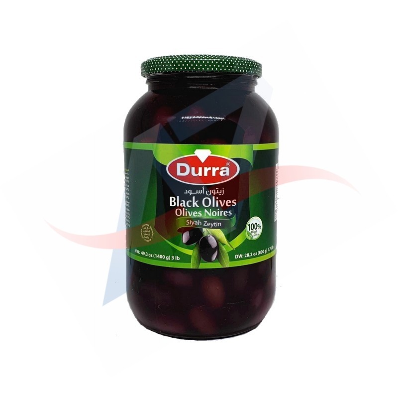 Black olive kalamata Durra 1400g CT6